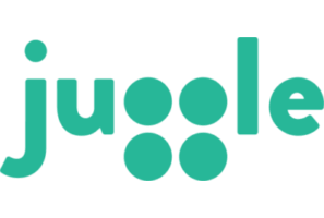 Evident juggle logo green