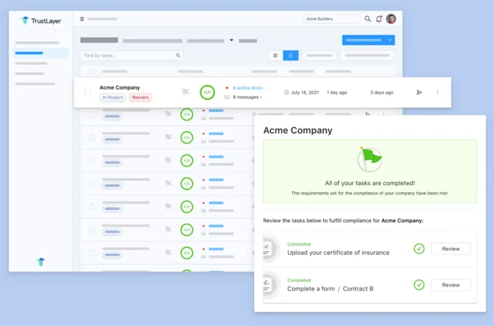 TrustLayer vs. Evident