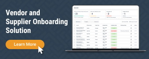This image helps someone instantly learn more about onboarding third party vendors and suppliers