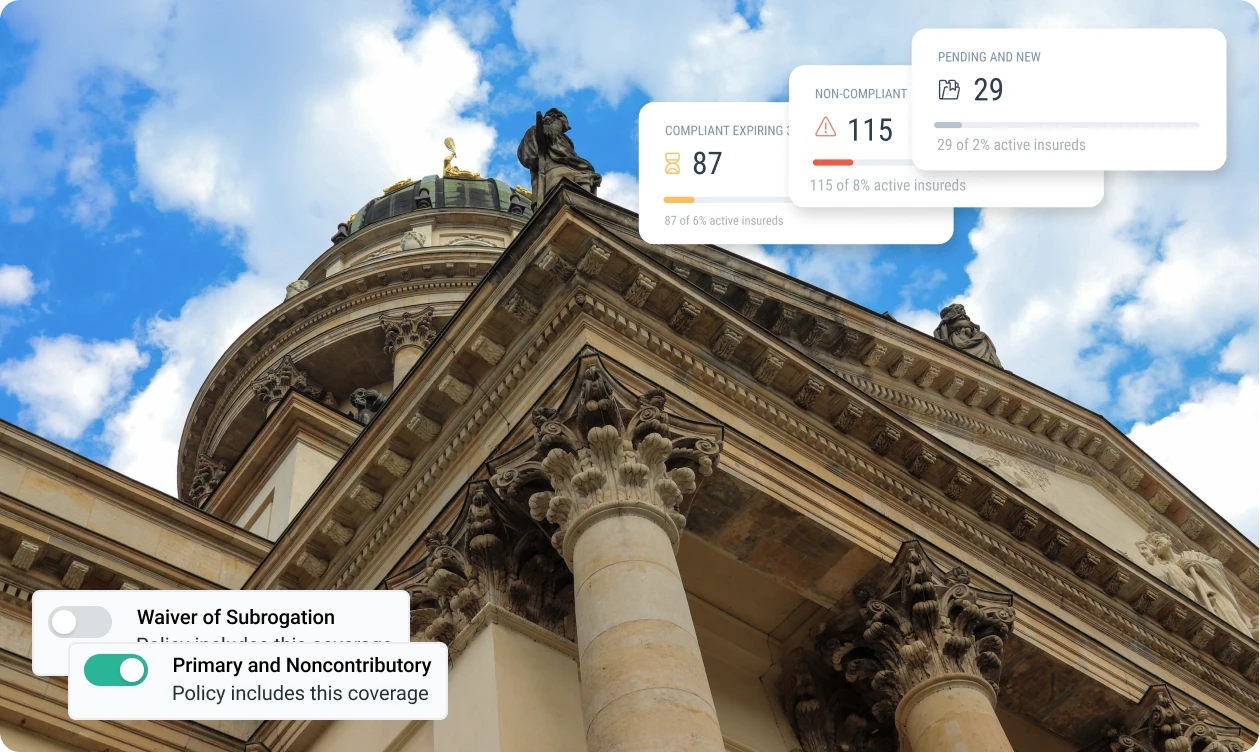 Vendor Compliance Dashboard for Public Sector Teams